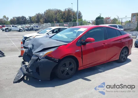 2018 Toyota Prius Three Touring from USA, damaged, VIN JTDKARFU4J3545302